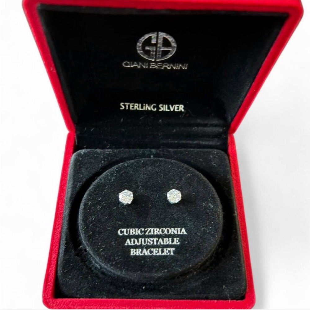 Giani Bernini Sterling Silver Cubic Zirconia Earrings